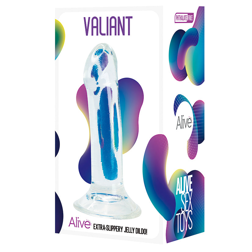 Alive Valiant Jelly Dildo - 7"