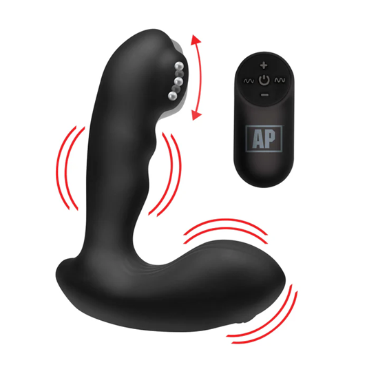 Alpha-Pro 7X P-MILKER Silicone Prostate Stimulator with Milking Bead