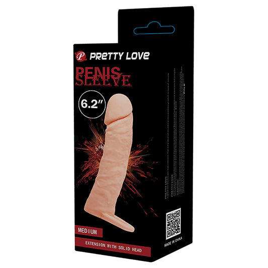Pretty Love Penis Sleeve Medium - Flesh