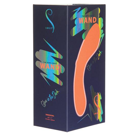 Swan - The Mini Swan Wand - Glow in the Dark - Orange