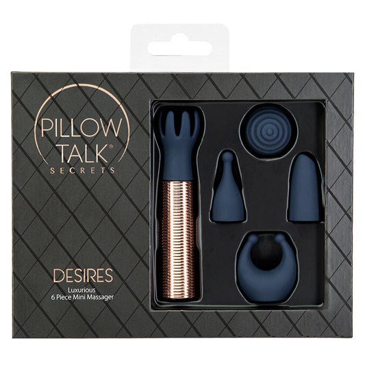 Pillow-Talk-Secrets-Desires-6-Piece-Mini-Massager-Set-Navy