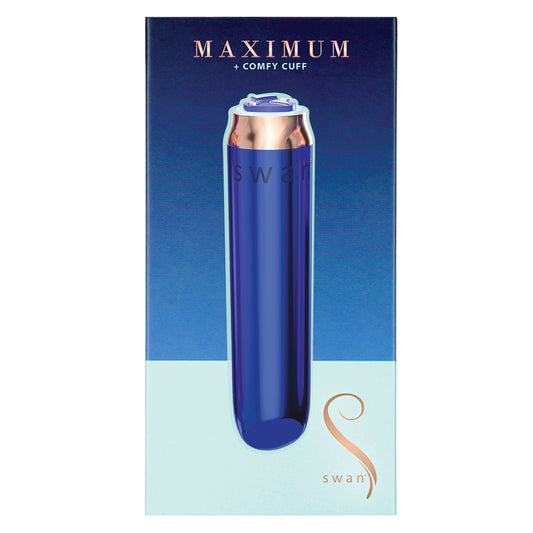 Swan-Maximum-Bullet-Vibrator-+-Silicone-Comfy-Cuff-Blue