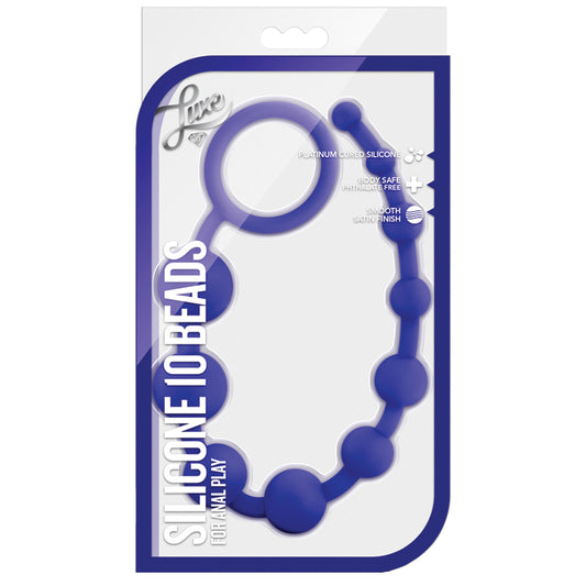 Luxe-Indigo-12.5-Inch-Anal-Beads