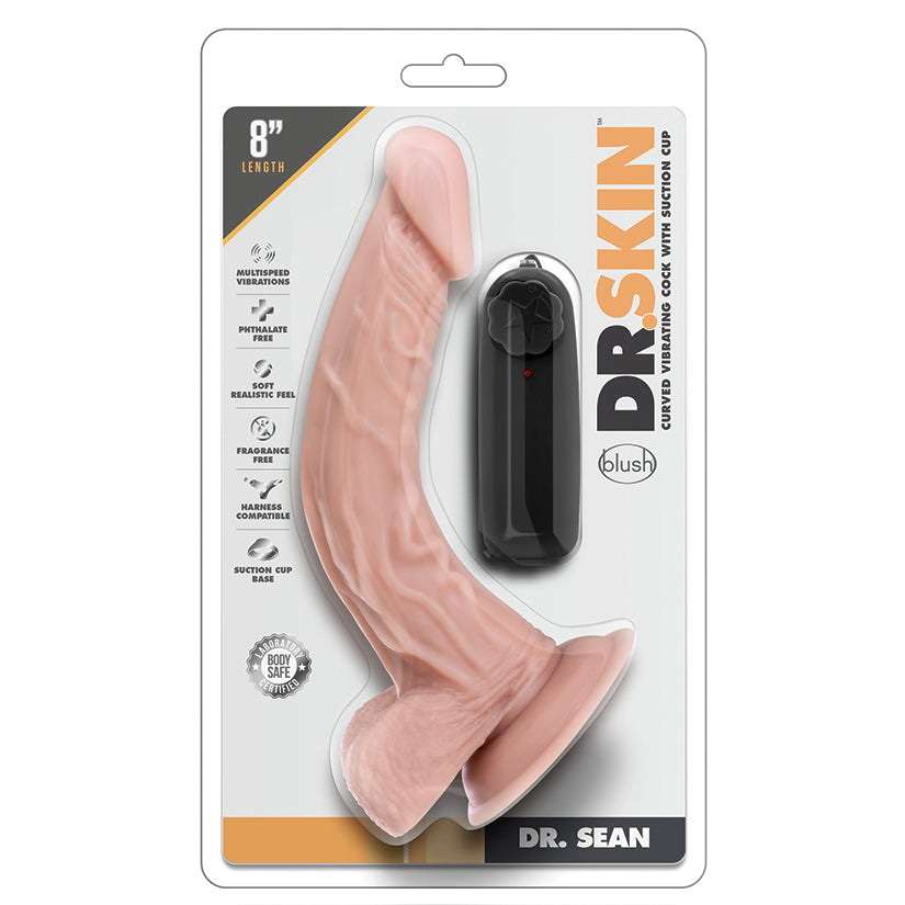 Dr-Skin-Dr-Sean-Realistic-G-Spot-Vanilla-8-Inch-Long-Remote-Control-Vibrating-Dildo-With-Suction-Cup-Base