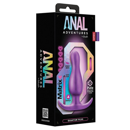 Anal-Adventures-Matrix-The-Quantum-Plug-3.5-inch-Curved-P-Spot-Butt-Plug-in-Galactic-Purple