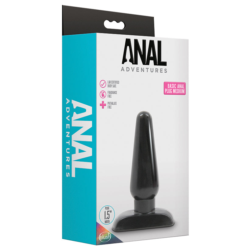 Anal-Adventures-Basic-Black-4.75-Inch-Anal-Plug