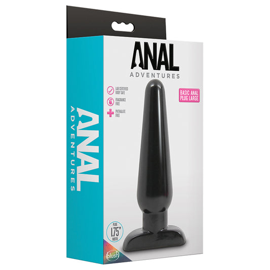 Anal-Adventures-Basic-Black-6.5-Inch-Anal-Plug