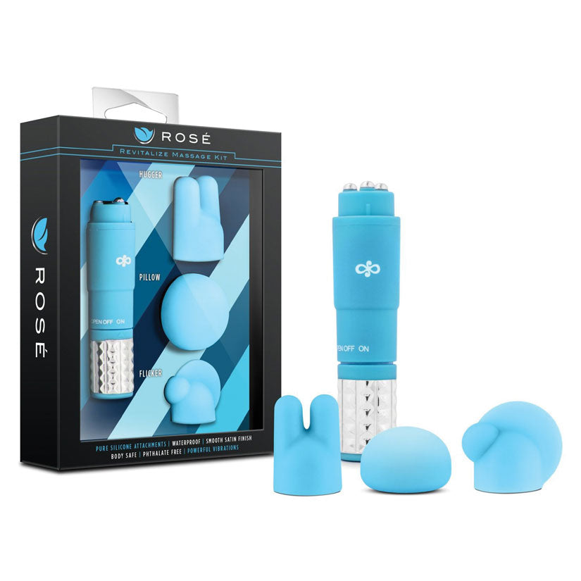 Rose-Revitalize-Massage-Kit-Blue-4-Inch-Vibrating-Mini-Vibrator