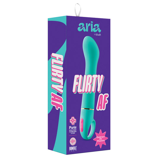 Aria-Flirty-AF-G-Spot-Teal-6.5-Inch-Loop-Handle-Vibrator
