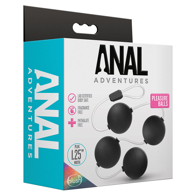 Anal-Adventures-Pleasure-Balls-Black-15-Inch-Anal-Plug