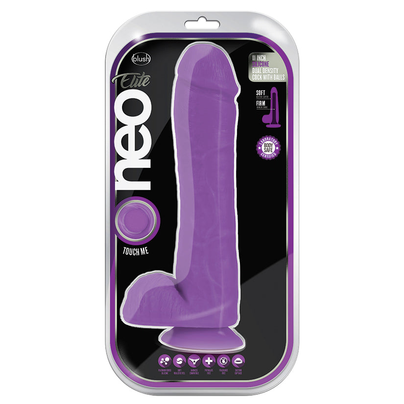Neo-Elite-Neon-Purple-11.5-Inch-Long-Dildo