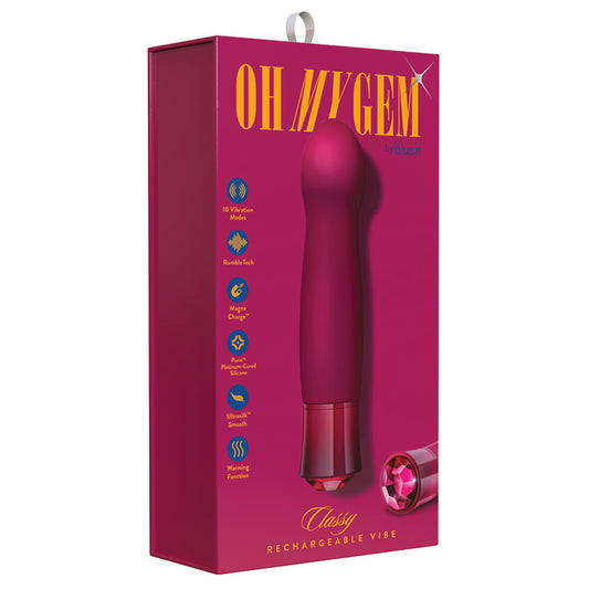 Oh-My-Gem-Classy-5.5-Inch-Warming-G-Spot-Vibrator-in-Garnet