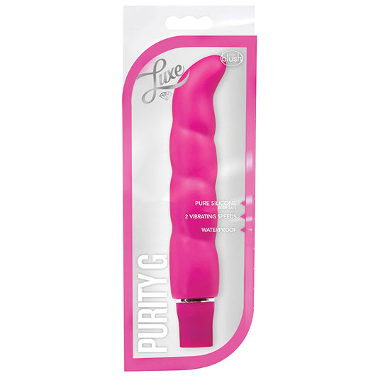 Luxe-Purity-G-G-Spot-Pink-6.25-Inch-Vibrator