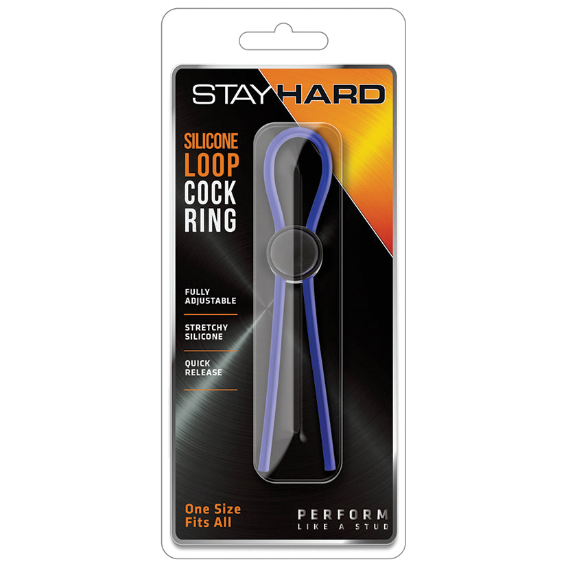Stay-Hard-Blue-Silicone-Loop-Penis-Ring