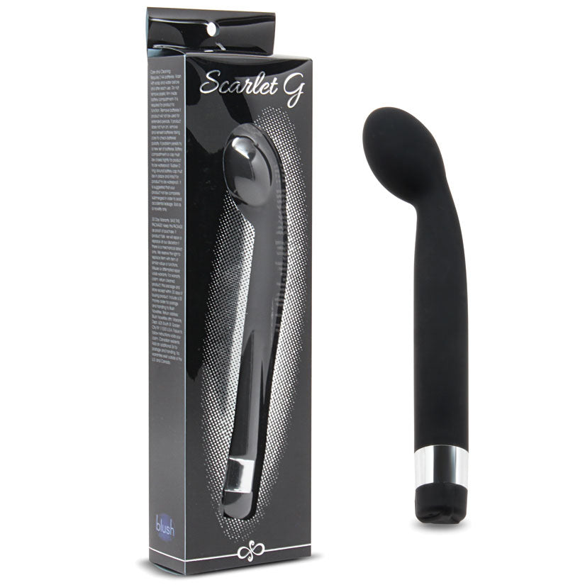 Rose-Scarlet-G-G-Spot-Black-8.5-Inch-Vibrator