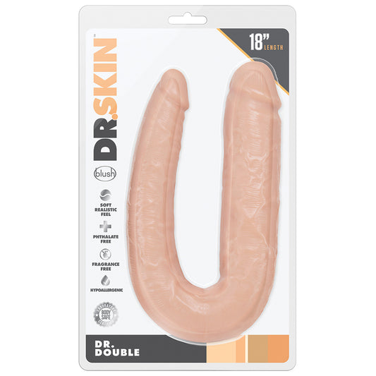 Dr-Skin-Dr-Double-Vanilla-18-Inch-Long-Double-Dildo-With-Suction-Cup-Base