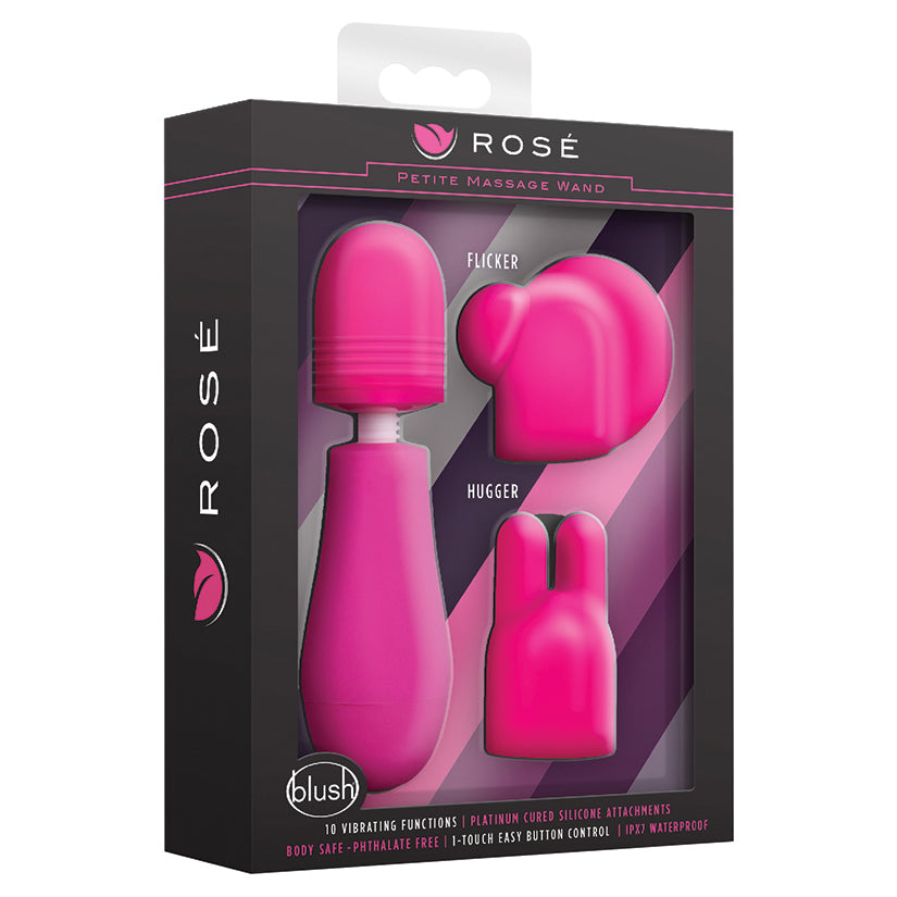 Rose-Petite-Pink-10-Function-Vibrating-Massage-Wand-Kit