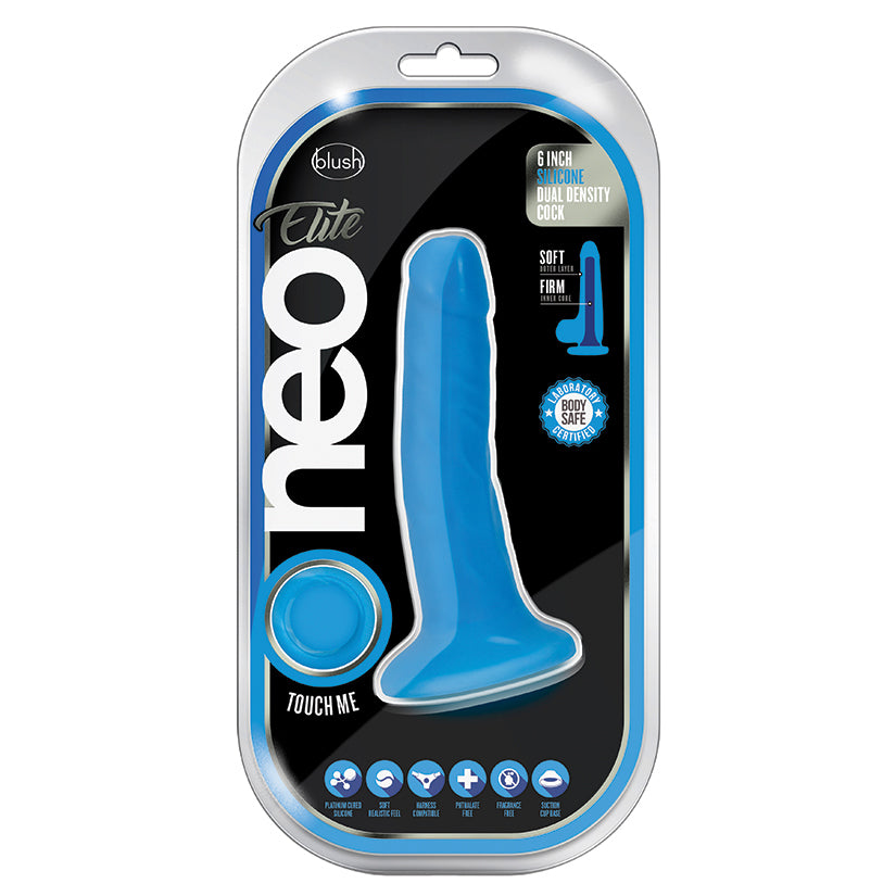 Neo-Elite-Neon-Blue-5.5-Inch-Long-Dildo