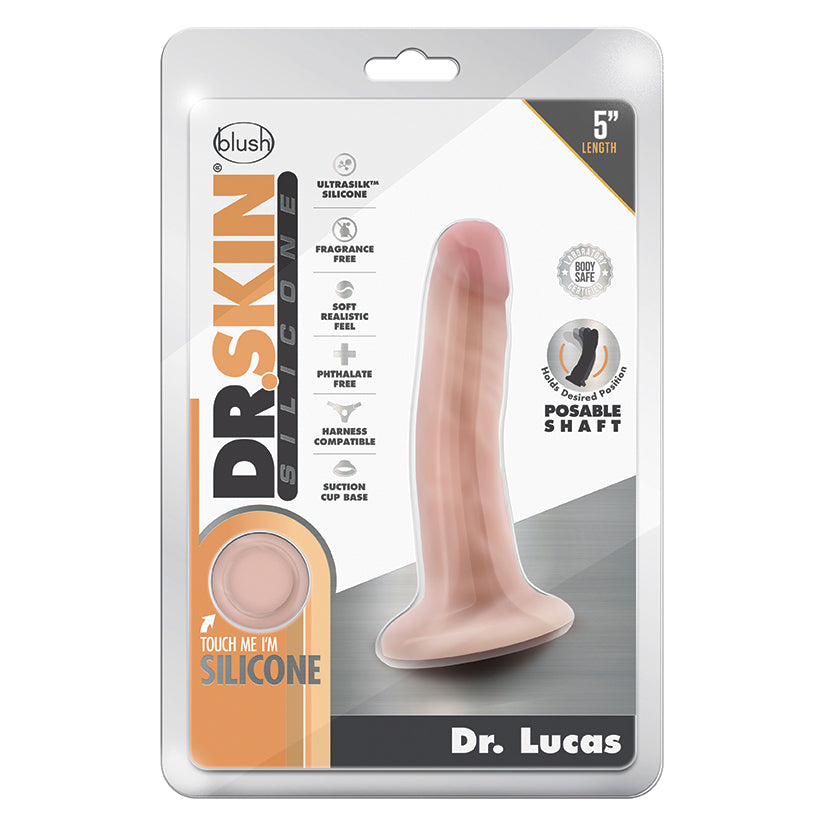 Dr-Skin-Silicone-Dr-Lucas-Realistic-Vanilla-5.5-Inch-Long-Dildo-With-Suction-Cup-Base