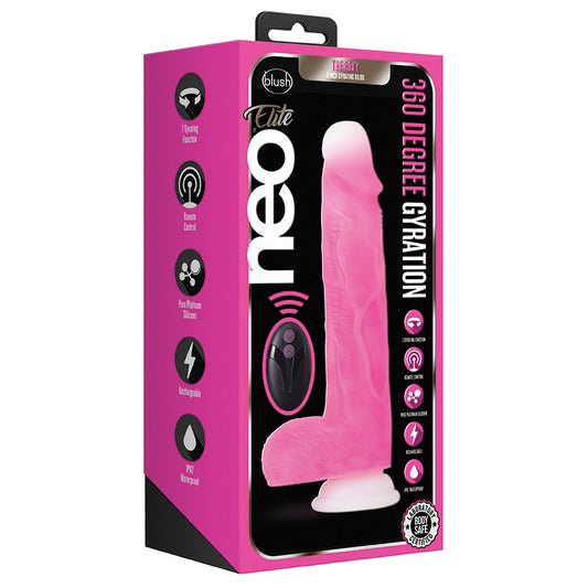 Neo-Elite-Roxy-Pink-8.5-Inch-Long-Vibrating-Dildo