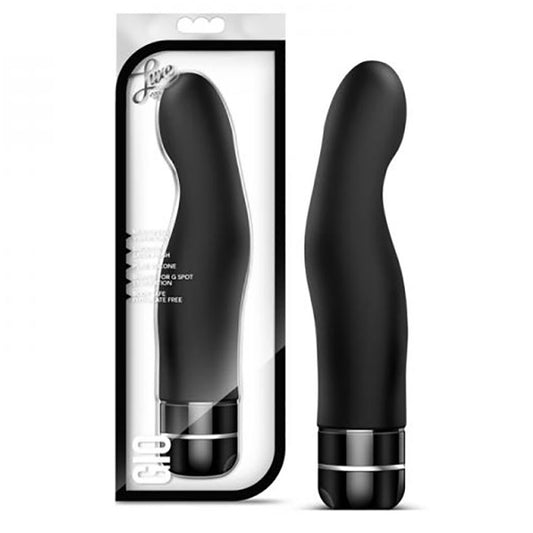 Luxe-Gio-Curved-Black-8-Inch-Long-Vibrating-Dildo