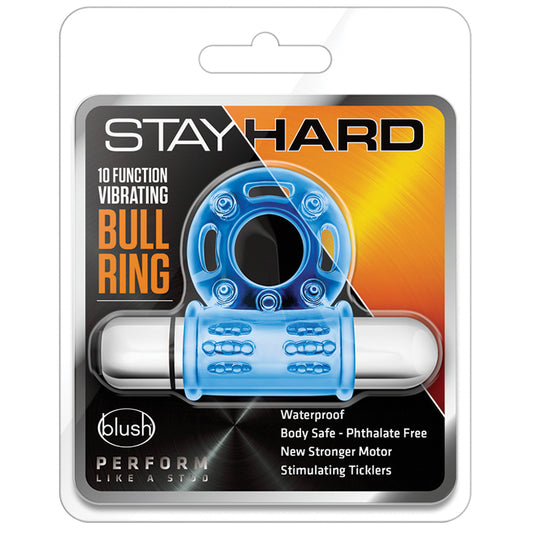 Stay-Hard-Bull-Ring-3-In-1-Blue-10-Function-Vibrating-Penis-Ring