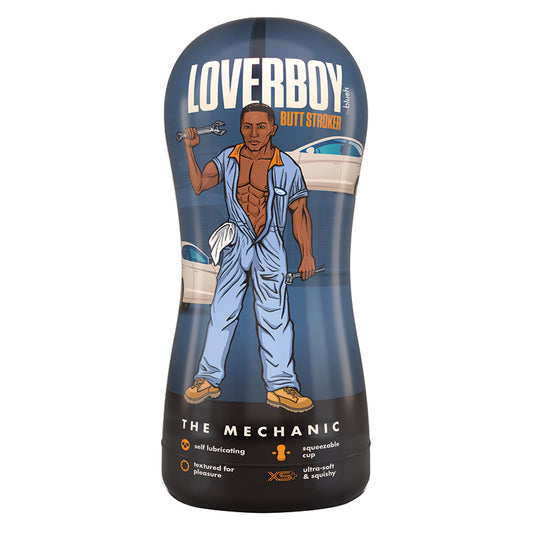 Loverboy-The-Mechanic-Self-Lubricating-Realistic-Brown-Masturbator-Stroker