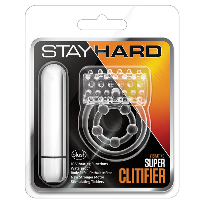 Stay-Hard-Super-Clitifier-3-In-1-Clear-10-Function-Vibrating-Penis-Ring