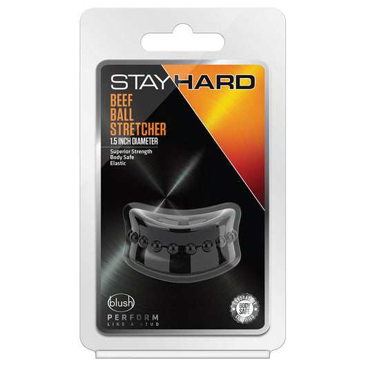 Stay-Hard-Black-Beef-Ball-Stretcher-1.5-Inch-Diameter