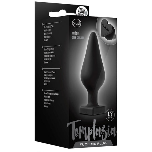Temptasia-Fuck-Me-Black-4.25-Inch-Anal-Plug