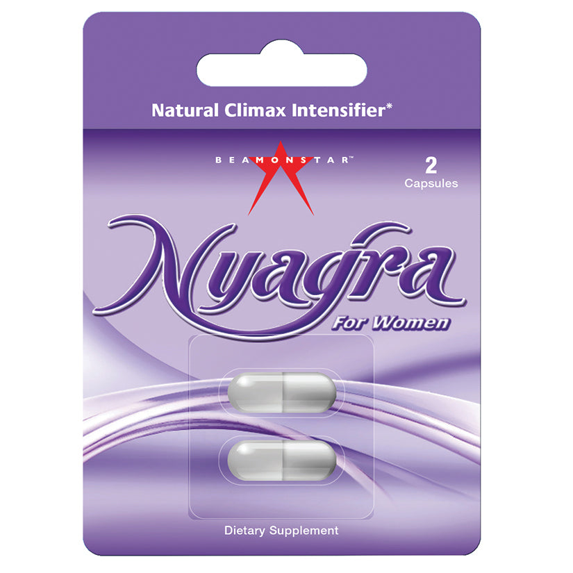 Nyagra Female Climax Intensifier - 2 Pack