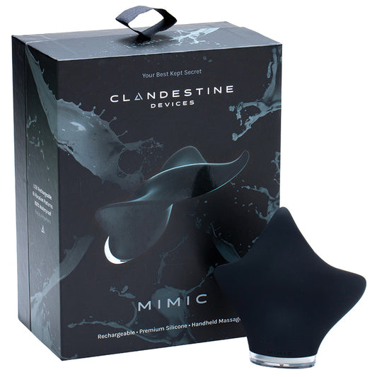 Clandestine-Devices-Mimic-Massager-Black
