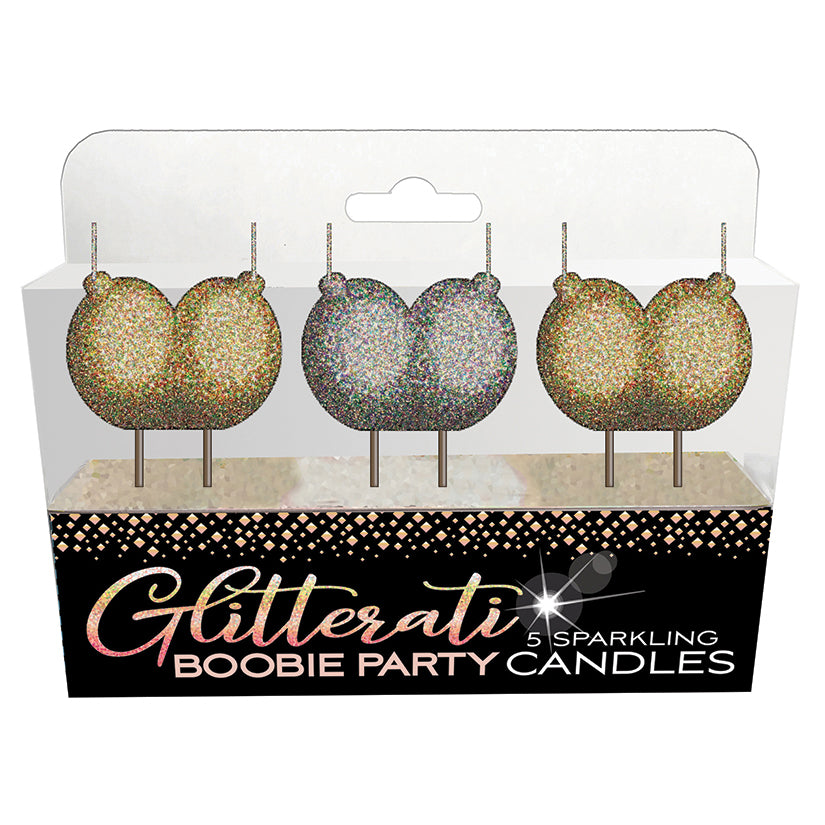 Glitterati Boobie Candle Set