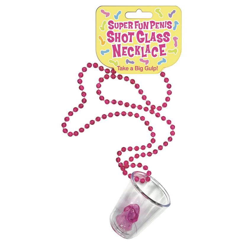Super Fun Penis Shot Glass Necklace
