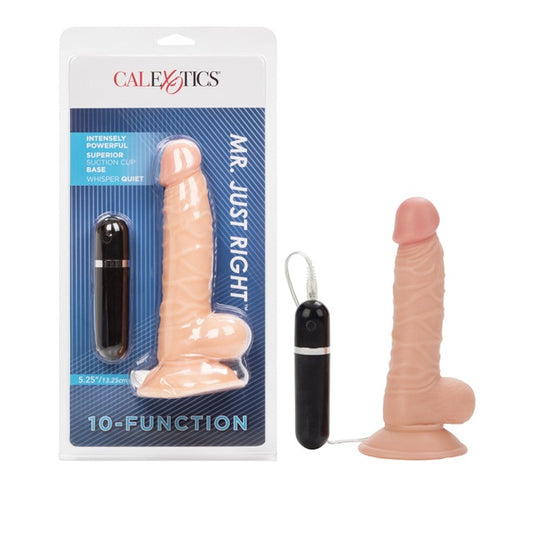 CalExotics 10-Function Mr. Just Right 5.25"/13.25 cm Vibe