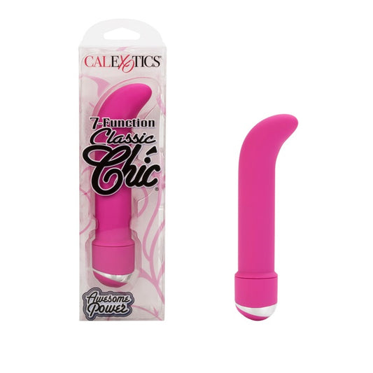 CalExotics 7-Function Classic Chic Mini "G" Vibe - Pink