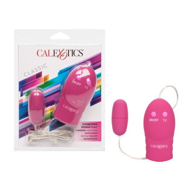 CalExotics 7-Function Power Play Bullet - Pink