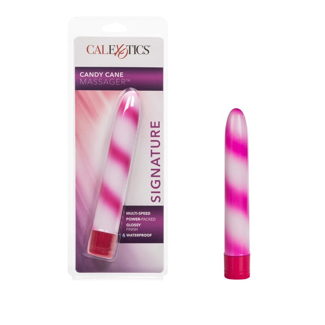 CalExotics Candy Cane Massager - Pink