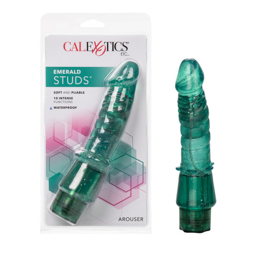 CalExotics Emerald Studs Arouser