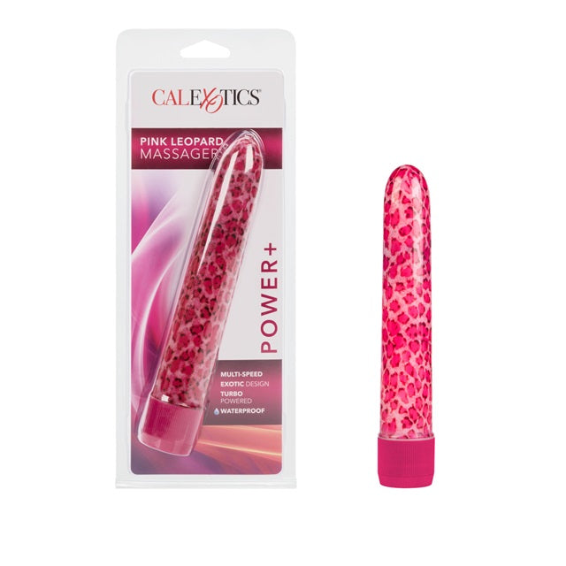 CalExotics Leopard Massager - Pink