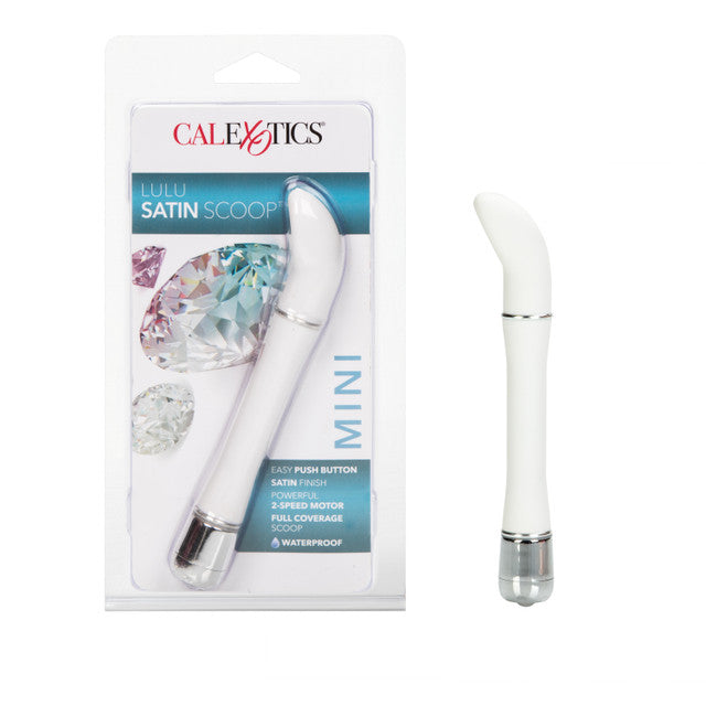 CalExotics Lulu Satin Scoop Vibe - White