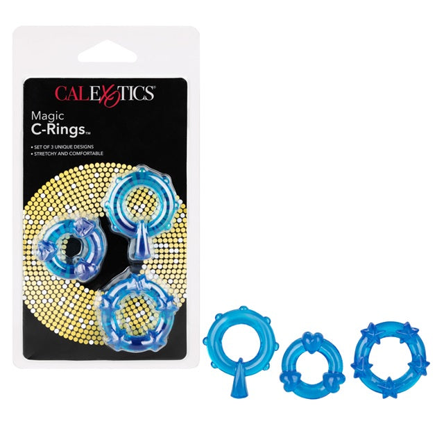 CalExotics Magic C-Rings - Blue
