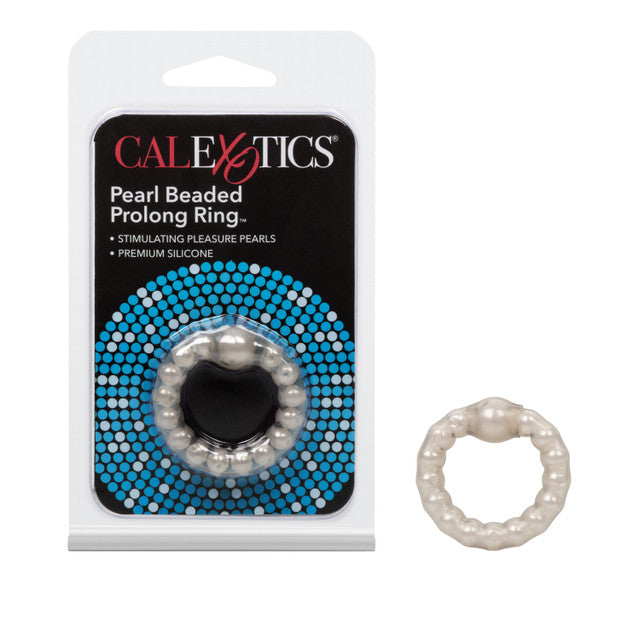 CalExotics Pearl Beaded Prolong Rings - Smoke