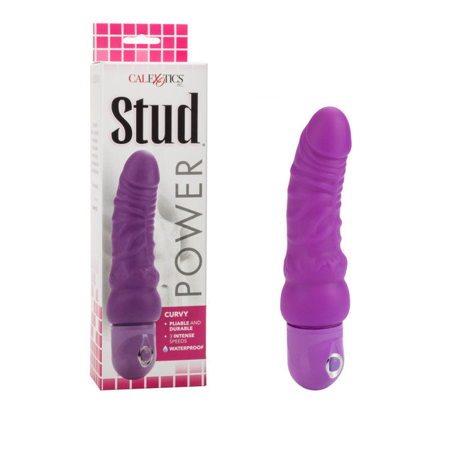 CalExotics Power Stud Curvy Vibe - Purple