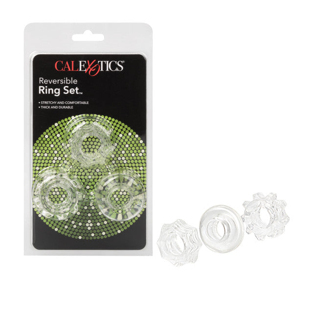 CalExotics Reversible Ring Set - Clear