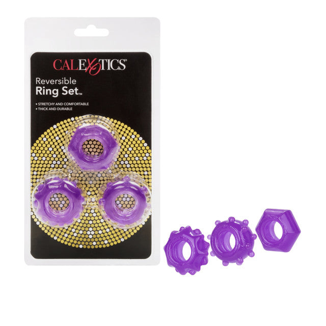 CalExotics Reversible Ring Set - Purple