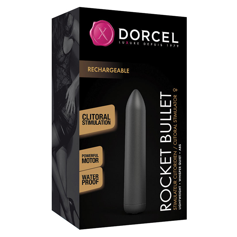 Dorcel Clitoral Stimulator Rocket Bullet - Black