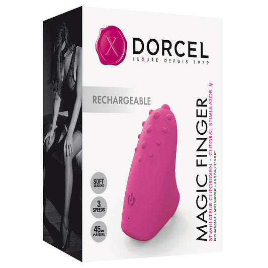 Dorcel Vibrating Clitoral Stimulator Magic Finger - Pink