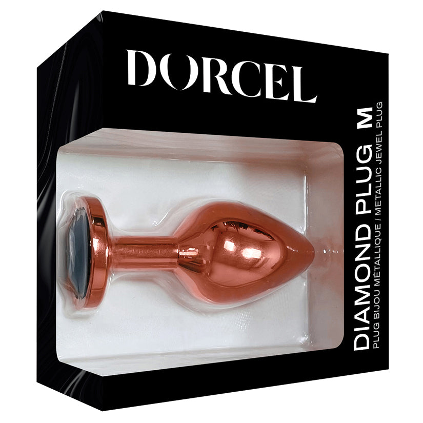 Dorcel Diamond Plug - Rose Gold Medium