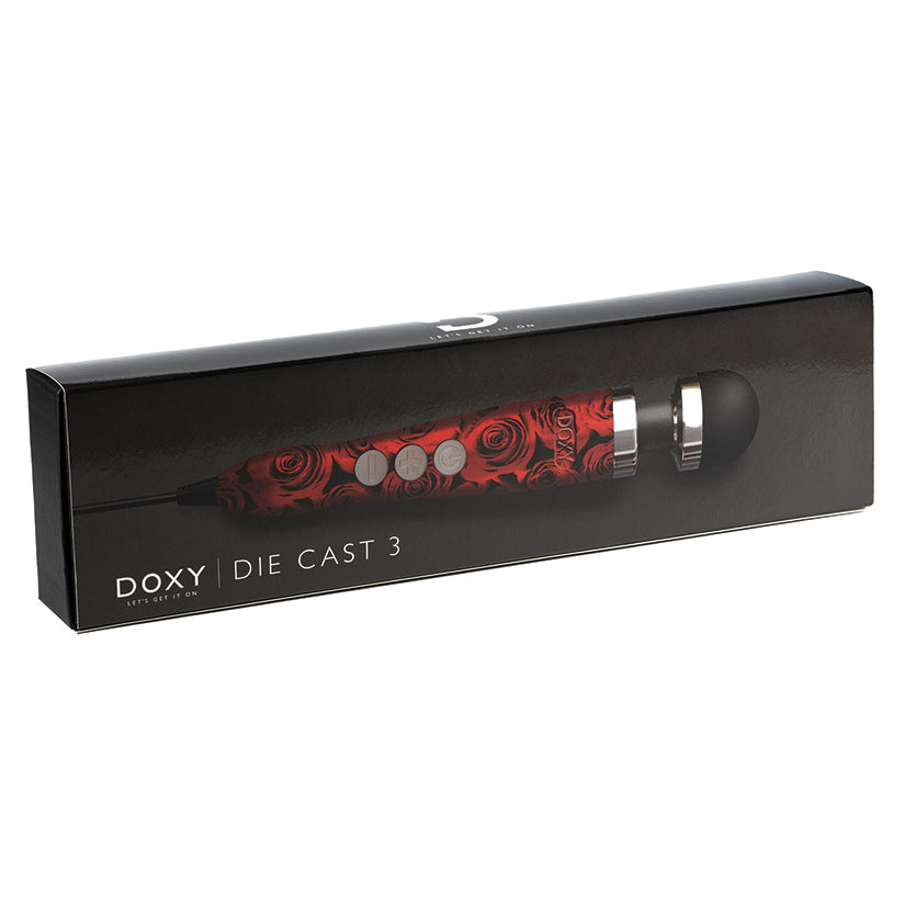 Doxy Die Cast 3 Wand Massager - Roses